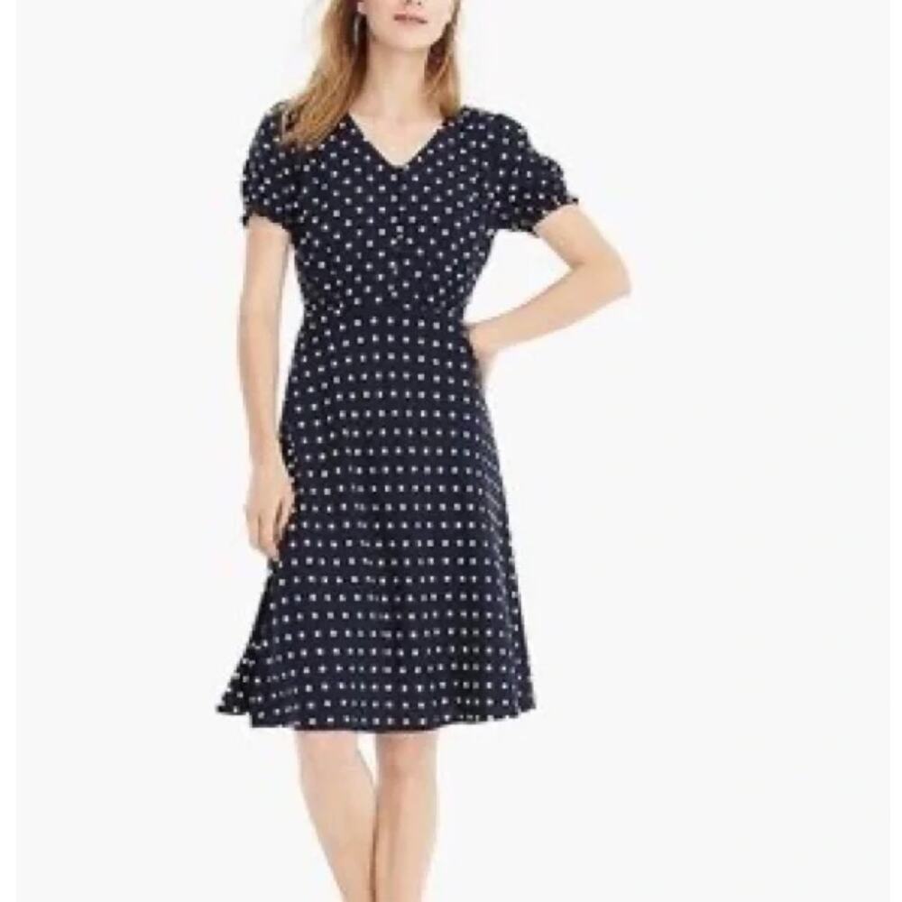 NWT J.Crew Navy Blue Dress Size 4